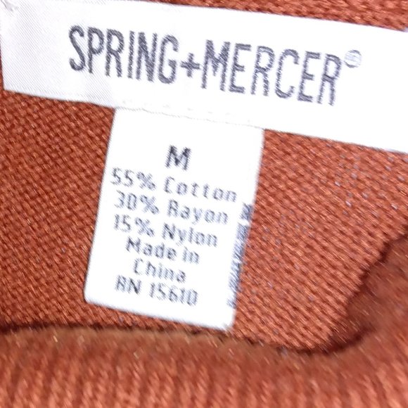 Spring + Mercer knit turtleneck pullover sweater dress. Size M - Picture 11 of 13